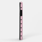 パグパターンiPhone 5の場合(ピンクの黒) Case-Mate iPhoneケース (裏面/右)
