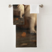 パグパピーオータムデライトカボチャ バスタオルセット (インサイチュ)