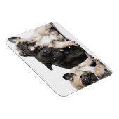 パグパピー3体 マグネット (右側)