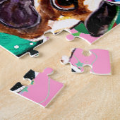 パグパーティードッグ ジグソーパズル (側面)