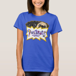 パグブラッツキュートパグ Tシャツ