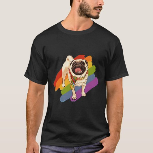 パグプライドクラシックTシャツ563 Tシャツ (正面)