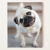 パグヘッドの傾き プランナー手帳 (裏面)