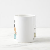 パグマパーソナライズされたマコーヒーマグ コーヒーマグカップ (中央)