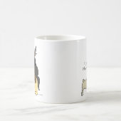 パグマパーソナライズされたマコーヒーマグ コーヒーマグカップ (中央)