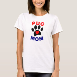 パグマムドッグママスケッチ Tシャツ