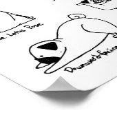 パグヨガ ポスター (角)