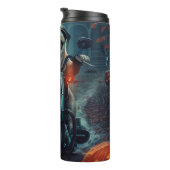 パグライディングオートバイハロウィンホラー タンブラー (回転右)