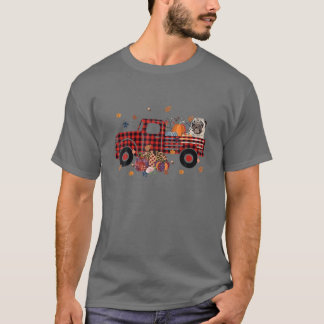 パグライディングトラックパンプキン紅葉秋 Tシャツ