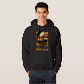 パグライフクラシックTシャツ906 パーカ (正面フル)
