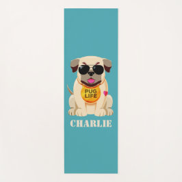 パグライフ名前をカスタムする&カラーヨガマット ヨガマット