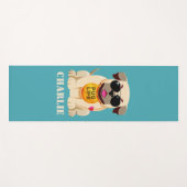 パグライフ名前をカスタムする&カラーヨガマット ヨガマット (正面(横))