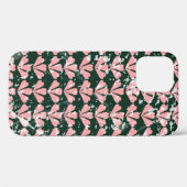 パグランジターン背景、ハート、花、ピンクT Case-Mate iPhoneケース (裏面 (横))