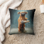 パグルマイクドロップ クッション (ブランケット)