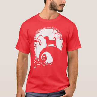 パグルムーンハロウィンTシャツ Tシャツ