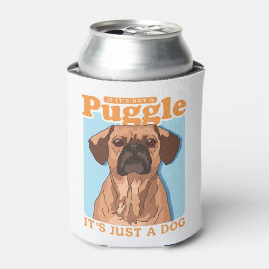 パグル犬の飼い主です パグルです コピー 缶クーラー (缶正面)