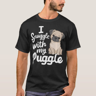 パグル犬の飼い主 パグ犬好き パグ+プードル Tシャツ