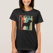 パグル犬 Tシャツ (正面)