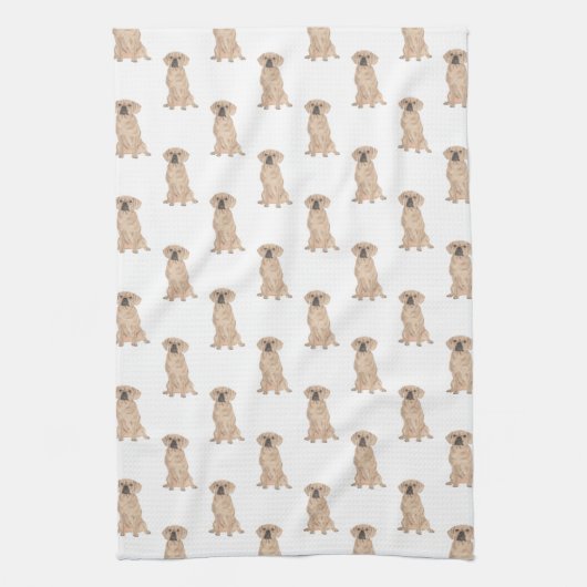 パグル キッチンタオル (縦)