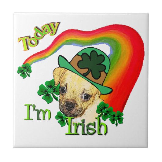 パグルSt patricks day タイル (正面)