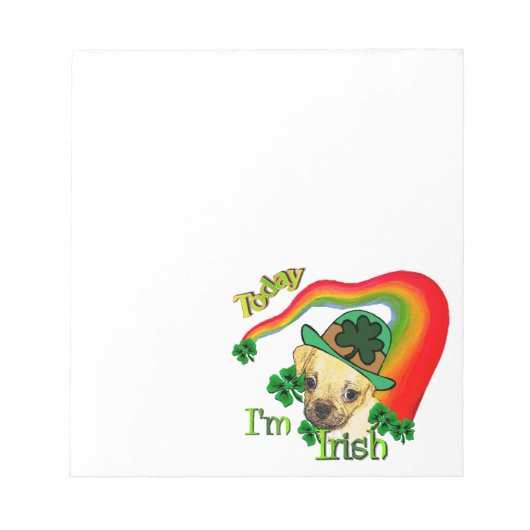 パグルSt patricks day ノートパッド (正面)