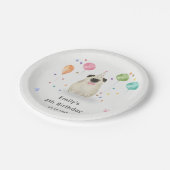 パグレッツパピドッグ子供の誕生日パーティー ペーパープレート (アングル)