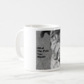 パグ何 コーヒーマグカップ (正面左)