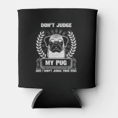 パグ動物 缶クーラー (正面)