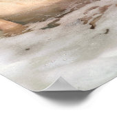 パグ取り泡風呂 ポスター (角)