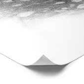 パグ子犬の芸術 ポスター (角)