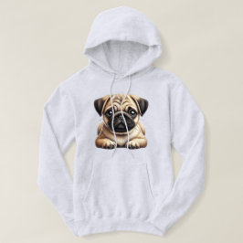 パグ子犬 パーカ
