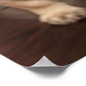 パグ子犬 ポスター (角)