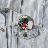 パグ子犬 缶バッジ (インサイチュ)