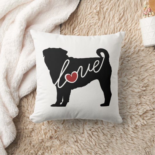 パグ愛 クッション (ブランケット)