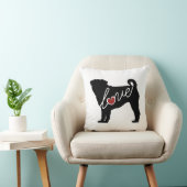 パグ愛 クッション (椅子)