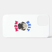 パグ最高のママ母の日ママのプレゼント Case-Mate iPhoneケース (裏面 (横))