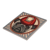 パグ消防士タイル タイル (側面)