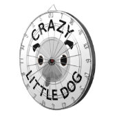 パグ熱狂する小犬 ダーツボード (正面右)