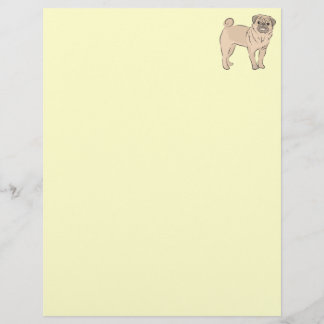 パグ犬が一人でかわいい！