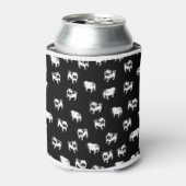 パグ犬のパターン 缶クーラー (缶正面)