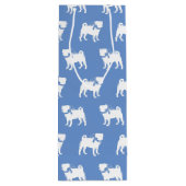 パグ犬の子犬 ワインギフトバッグ (裏面)