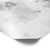 パグ犬の白黒の水色01 フォトプリント            (角)