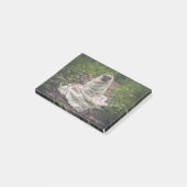 パグ犬ペット動物の子犬かわいい毛布包まれた ポストイット (アングル)