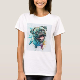 パグ犬好きTシャツ犬ママTシャツ Tシャツ
