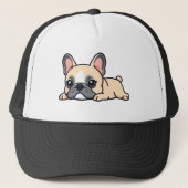 パグ犬 キャップ (正面)