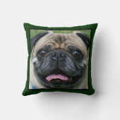 パグ犬 クッション (裏面)