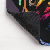 パグ犬 マウスパッド (コーナー)