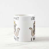 パグ王絨毛 コーヒーマグカップ (中央)