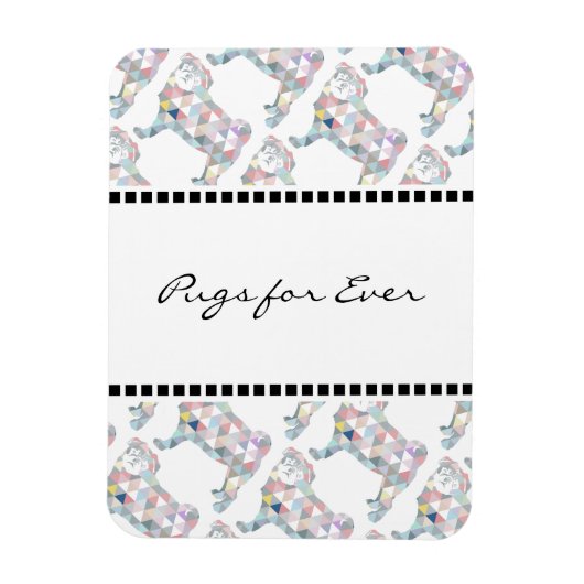 パグ磁石 マグネット (縦)