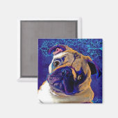 パグ磁石 マグネット (正面/裏面)